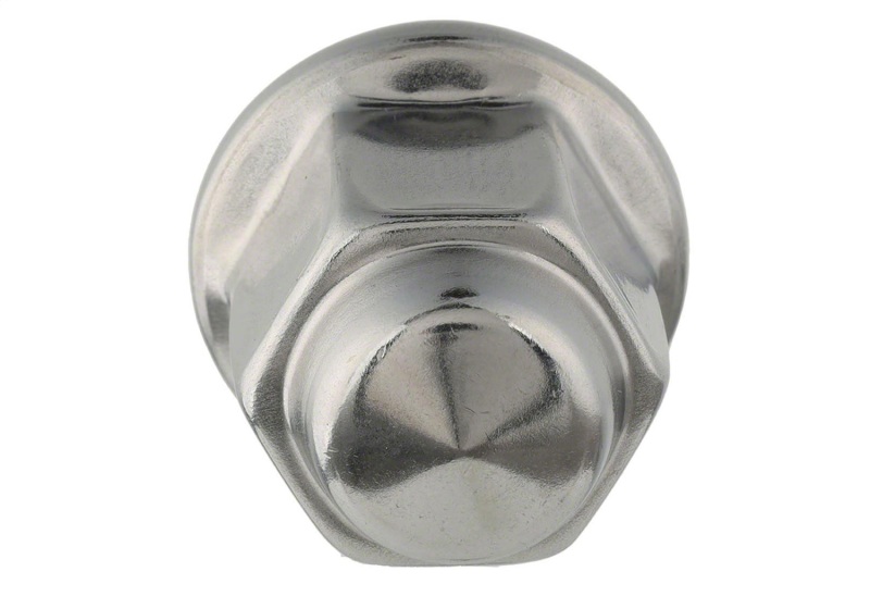 Ford Mustang Lug Nut Kit - Ford Racing - Steel Lug Nut w/Polished Stainless Steel Cap, Conical Seat - 60 Degree, 13/16 in. Hex - `64-`14